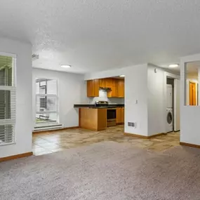 Open floor plans at Arden Park Aprts. in Kent, Washington