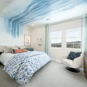Spacious secondary bedrooms