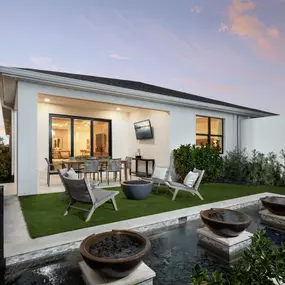 Luxury villas complete with privacy walls, extended patios, and so much more
