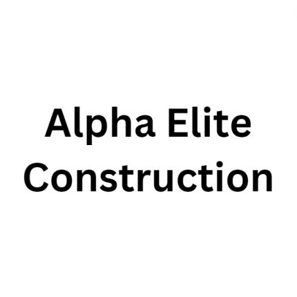 Logo de Alpha Elite Construction