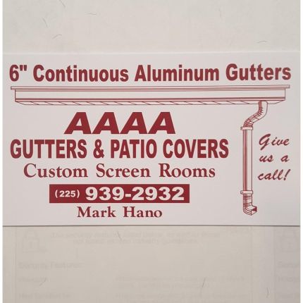 Logo von AAAA Gutters & Patio Covers