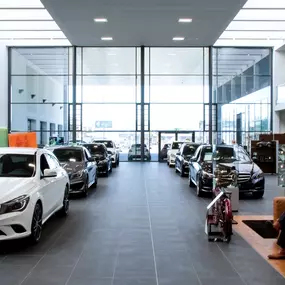 Mercedes-Benz Beresa Münster  Ausstellung Showroom