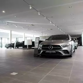 Mercedes-Benz Beresa Münster  Ausstellung Showroom AMG