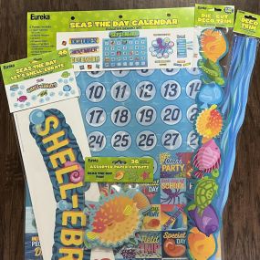 SEA you next year!! Stop by and grab our Seas The Day classroom decor for this upcoming School Year!  #learningrailroad