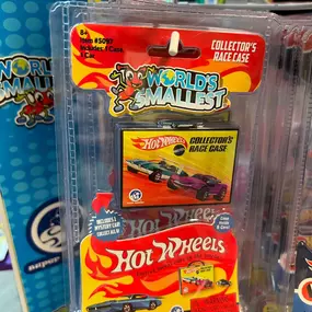 ????????????WORLD’s  SMALLEST  are the WORLD’s BESTEST stocking stuffers!!  Most are real miniature working versions of games and classic toys! $7.99+????????????#worldssmallest #miniverse  #learningrailroad #toystores #shoplocalpaducah #paducahtoystore