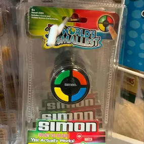 ????????????WORLD’s  SMALLEST  are the WORLD’s BESTEST stocking stuffers!!  Most are real miniature working versions of games and classic toys! $7.99+????????????#worldssmallest #miniverse  #learningrailroad #toystores #shoplocalpaducah #paducahtoystore