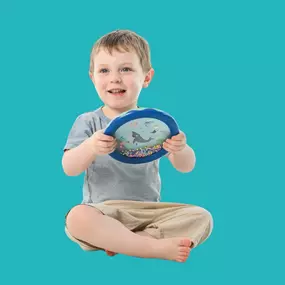 Combine the magic of music-making with the joy of exploring the world hidden underwater with this Sea World Drum!