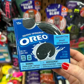 Twist it, squish it, love it--but don't eat it!! ????✨

This Oreo squishy is the 'sweetest' way to relieve stress and add fun to your day. You'll love the no crumbs apsect along with pure squishy goodness! ????

#oreo #oreoobsessed #fun #squishy #squisytoy #toy #toys #toystore #localtoys #localshop #locals #shoplocal #shopsmall #shopnow #shoptoys #toysforkids #kids #pnwkids #oreos #squishy #sensorytoy #tacomawa #tacomawashington #local #sensoryforkids #gift #gifts #giftsforkids