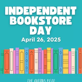 Celebrate the magic of indie bookstores with us on Independent Bookstore Day! ???????? On April, 26th 2025, we’re saying thank you to our book-loving community with 20% off all books—because there’s nothing better than finding your next favorite read at a local shop that loves books as much as you do.

Whether you’re picking up a new bedtime favorite,  grabbing a gift for a friend, or adding to your next baby shower gift, this is the perfect time to shop small and support independent bookstores.