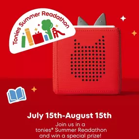 Read. Listen. Imagine.

This summer, join Tonies in encouraging young readers through the Tonies Summer Readathon!

???? July 15th – August 15th, 2025

???? The Curious Bear Toy & Book Shop 2061 Mildred St W, Fircrest, WA 98466

Kids complete a reading challenge inspired by Tonie favorites. Once your child has completed their reading challenge, have your child bring their Readathon sheet back to the shop for a special prize AND a BOGO Tonie figurine*!

Stop in the shop or download the reading li