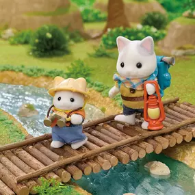 It’s a beautiful weekend for a hike! Where are you enjoying the outdoors this weekend?
Ps. How cute is this latest duo from Calico Critters?! Complete with nature exploring gear!