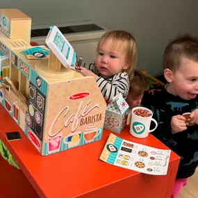 We are delighted to announce that we are supporting the Little Roots music programming @317main as a corporate sponsor this year, and we have added to the children’s play area as part of the fun!! There’s an amazing cafe upstairs @foxandthefiddle.yarmouth, so we thought there should be a kids’ version downstairs for Little Roots friends and families! We had so much fun setting it up, as you can see!! #community #supportart #musicforkids