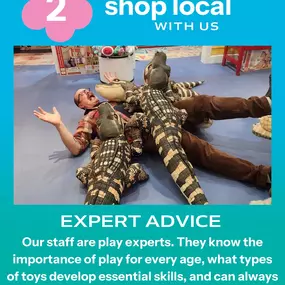 Shopping local isn’t just about finding the perfect toy—it’s about supporting your community, getting expert recommendations, and enjoying special perks like free gift wrapping and our loyalty program! Every purchase helps keep local businesses thriving and playtime extra special! Thank you for choosing to shop with our Maine family-owned toy stores—we appreciate you!