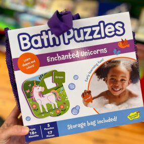 Bath time can be a lot of work sometimes, so keep it fun with one of these ???? bath puzzles ???? from Doc Taylor’s Toy Emporium in Old Ellicott City. #doctaylorstoyemporium #oldellicottcity #bathtime #howihoco