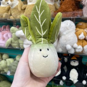 Lots of cute spring plush arriving every week! Available in stores & on our website! 
#spring #vegetables #plush #plushstore #smoko #smallbusiness #jellycat