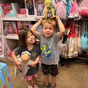 The children tell us all the time that Toys Unique! is like a “wonderland” and it’s “like heaven”.  The words they use to describe the joy they get from coming in the store nearly brings us to tears. It’s why we love what we do. It’s all for the kids.   Stop by and join in on the fun! ????????