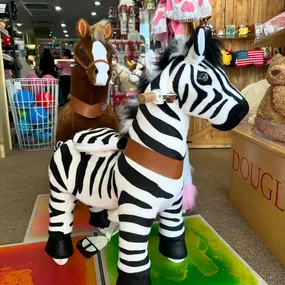 Giddy up! We’ve got ride-on horses, unicorns, and zebras here at Toys Unique!  All kid powered! Ages 3 to 9 can saddle up to take the wildest ride this side of Texas, no boots or hay required! ????✨
#Southlake #Plano #HighlandParkVillage #HighlandPark #ToysUnique #DFWKidsStore #DallasFamilies #InwoodVillage #NorthTexas #PrestonHollow #ParkCities