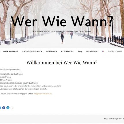 Logo from Werwiewann.de
