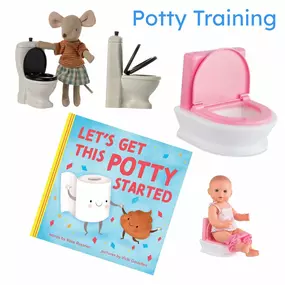 Let’s get this potty started. Einstein’s Attic loves finding interactive potty’s and books for little ones to pretend play and practice potty training.