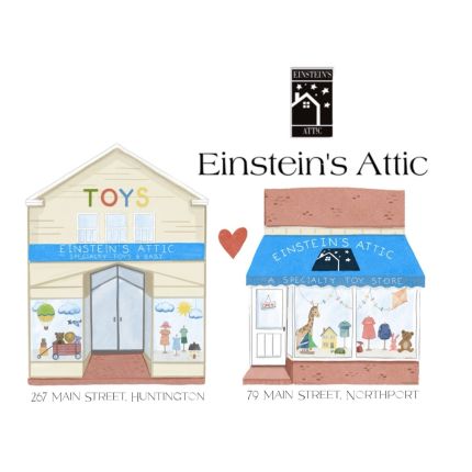 Logotyp från Einstein's Attic