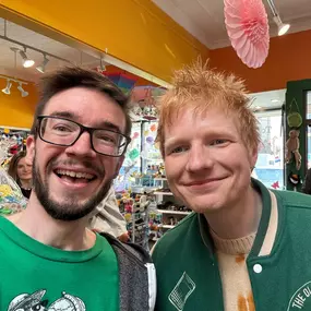 Celebrity siting at Henry Bear's Park in Ipswich! (And this time it's not just Nate dressed up as the shark from Jaws again.????) Thanks so much for stopping by, @teddysphotos !  We hope your pop up pub event around the corner is amazing!!