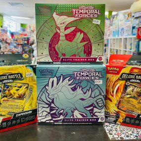 Temporal Forces ETB and BD available at World of Toys now!!!