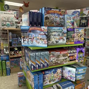 Lots of Advent Calendars still available at World of Toys!!!