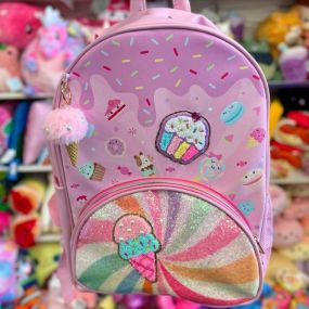 New backpacks! They are so cute, and already come with a fun keychain! 
Text us to shop at  713-907-4337