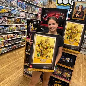 April showers bring May flowers. ???????????? This stunning Vincent van Gogh Sunflowers LEGO set is here just in time for Mother’s Day!