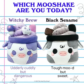 ????Which Mooshake are you today?????
????????We're personally feeling spooky over here.????????