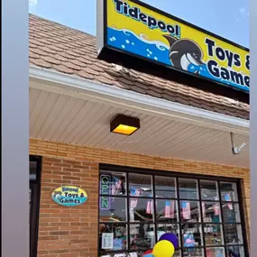 When you are in Fenwick Island, DE, be sure to stop by our sister store, Tidepool Toys and Games. Celebrating 10 Years sharing the joy of play! #shoplocal