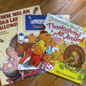 Come join us for story time Monday at 11am! We have some great books all about Thanksgiving. See you tomorrow!