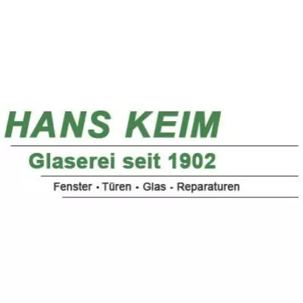 Logo de Hans Keim Glaserei