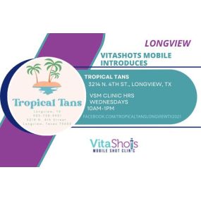 Longview Texas VitaShots Mobile clinic location