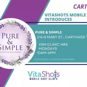 Carthage, Texas VitaShots Mobile clinic location