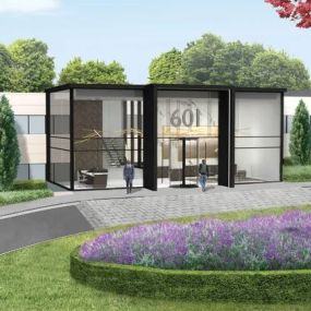 Artist rendering of our New York Blood Center Enterprises Rye, NY campus. Scheduled to open in late 2024.