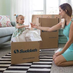 Family moving with Suddath Moving & Storage