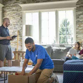 Inventorying and packing a customers home