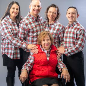 Family in studio session