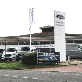 Exterior Of Ford Transit Centre Darlington Dealership