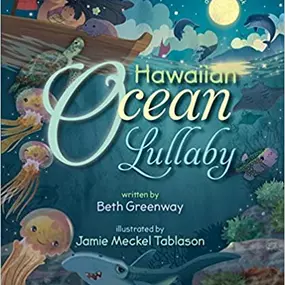 Journey along the soft waves of the tropic ocean with captivating moonlit scenes of whales, dolphins, mantas, and more. Your youngest will enjoy counting the varied creatures that inhabit Hawaii's waters and shores as you tuck them in for gentle dreams.