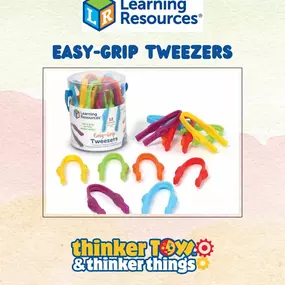 Boost fine motor skills and make learning fun with Learning Resources Easy Grip Tweezers! ✨ Perfect for little hands, these colorful tweezers help develop hand-eye coordination, sorting skills, and more. Grab a bucket full of learning today! ???????? #FineMotorFun #LearningResources #HandsOnLearning #KaMakanaAlii #KahalaMall #thinkertoyshi #thinkerthingshi #thinkercircle