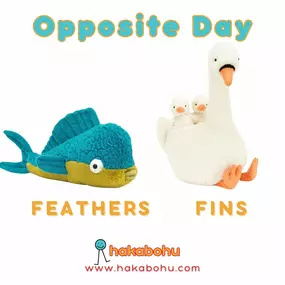 ???? SATURDAY is Opposite Day, parents! Are your kiddos ready to wear their shirts backwards and eat breakfast for dinner? ???? What opposites are you planning to explore with your little ones? Share your fun ideas and let's turn the world upside down together! ????⬆️⬇️ #OppositeDay #FamilyFun #CreativeParenting #hakabohu #hakabohutoyshop