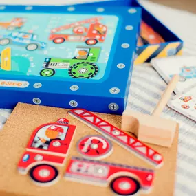 Unleash your little one's creativity with Djeco's Vehicles Tap Tap! It's not just a toy, it's a fun-filled journey to design, build, and learn. ????????????