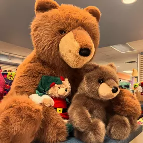 Jefferson the Bear is large and in charge! ???? Come see this cutie for yourself! Definitely a WOW gift!! #douglasplush #shoplocalky #localky #louisvilletoystore #locallouisville @shopwestportvillage