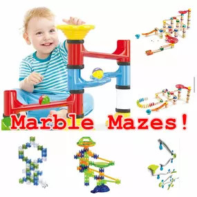 Marble Mazes make great gifts. From 18mo to 8+…there are several options to choose from. Let them get creative…and let the whole family join in. Great winter activity.
All can be found on our website for online orders! Have it ready for pick up or have the option to ship. (Nothing guaranteed to arrive before Christmas) Check out our website in the link in our Bio!