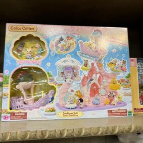 Check out all of our Calico Critters items that we have in store. We are open 10-8