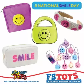 It’s National Smile Day! Bring a smile to someone else’s face (or your own!) with these adorable accessories!