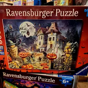 We have the SPOOKY SEASON FUN to put the extra magic into the kiddos' Halloween celebrations. Puzzles, games, crafts, bats and cats, fidgety fun... and Halloween Token tins too!  ????????????‍⬛???????? #nogginfactory #dovernh #spookyseason #shoplocaldovernh #dovernhzombiewalk