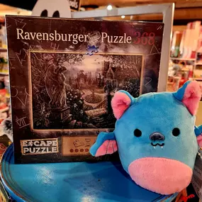 We have the SPOOKY SEASON FUN to put the extra magic into the kiddos' Halloween celebrations. Puzzles, games, crafts, bats and cats, fidgety fun... and Halloween Token tins too!  ????????????‍⬛???????? #nogginfactory #dovernh #spookyseason #shoplocaldovernh #dovernhzombiewalk